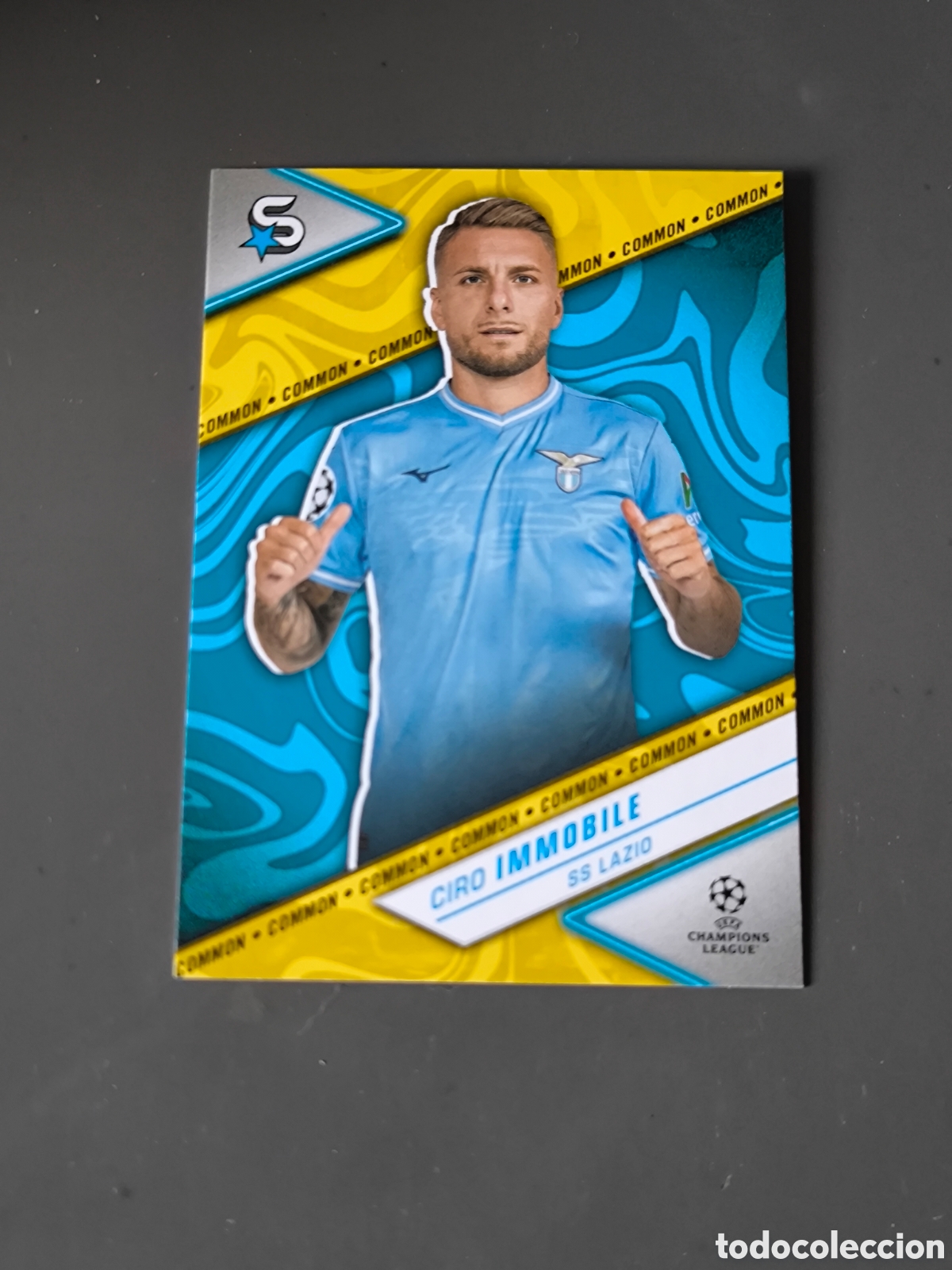 Cartes &agrave; collectionner de Football: CIRO IMMOBILE 153 Common Lazio Superstars 2024 Topps