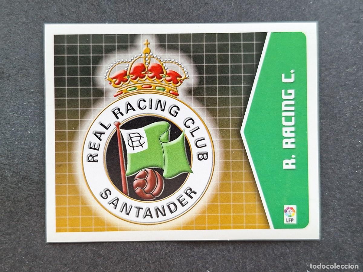 Cartes &agrave; collectionner de Football: L5 ESCUDO RACING DE SANTANDER LIGA ESTE 2005 2006 05 06 NUNCA PEGADO SIN PEGAR