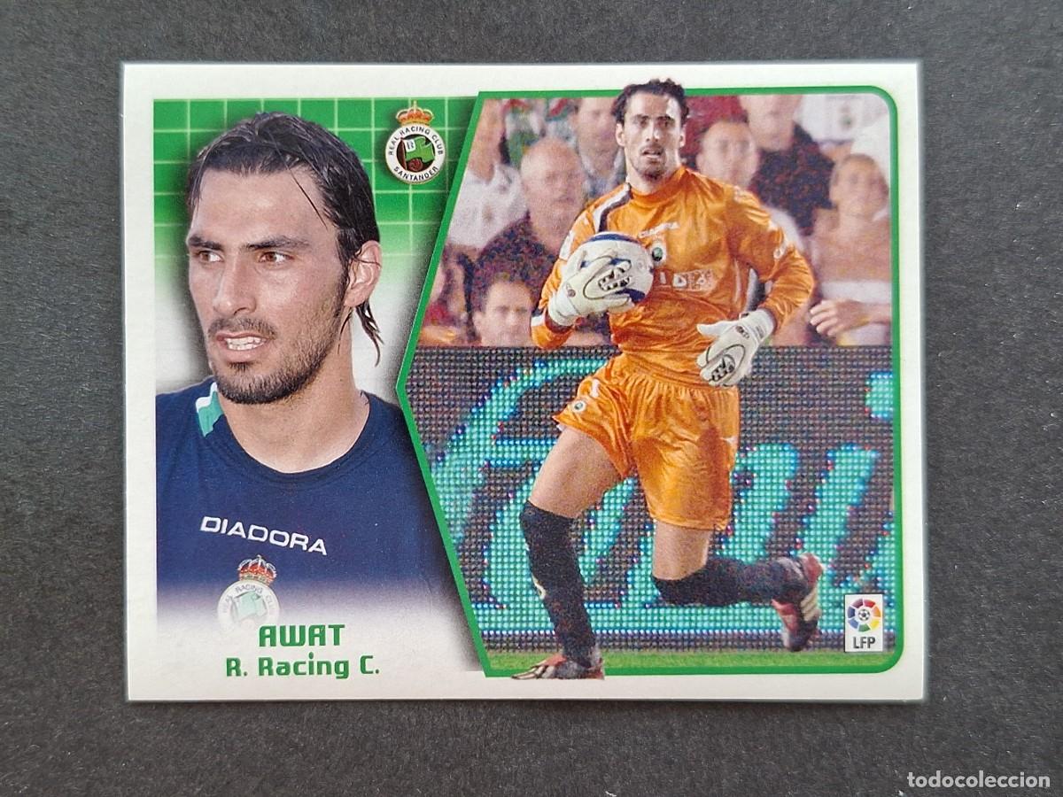 Cartes &agrave; collectionner de Football: L5 AWAT RACING DE SANTANDER LIGA ESTE 2005 2006 05 06 NUNCA PEGADO SIN PEGAR