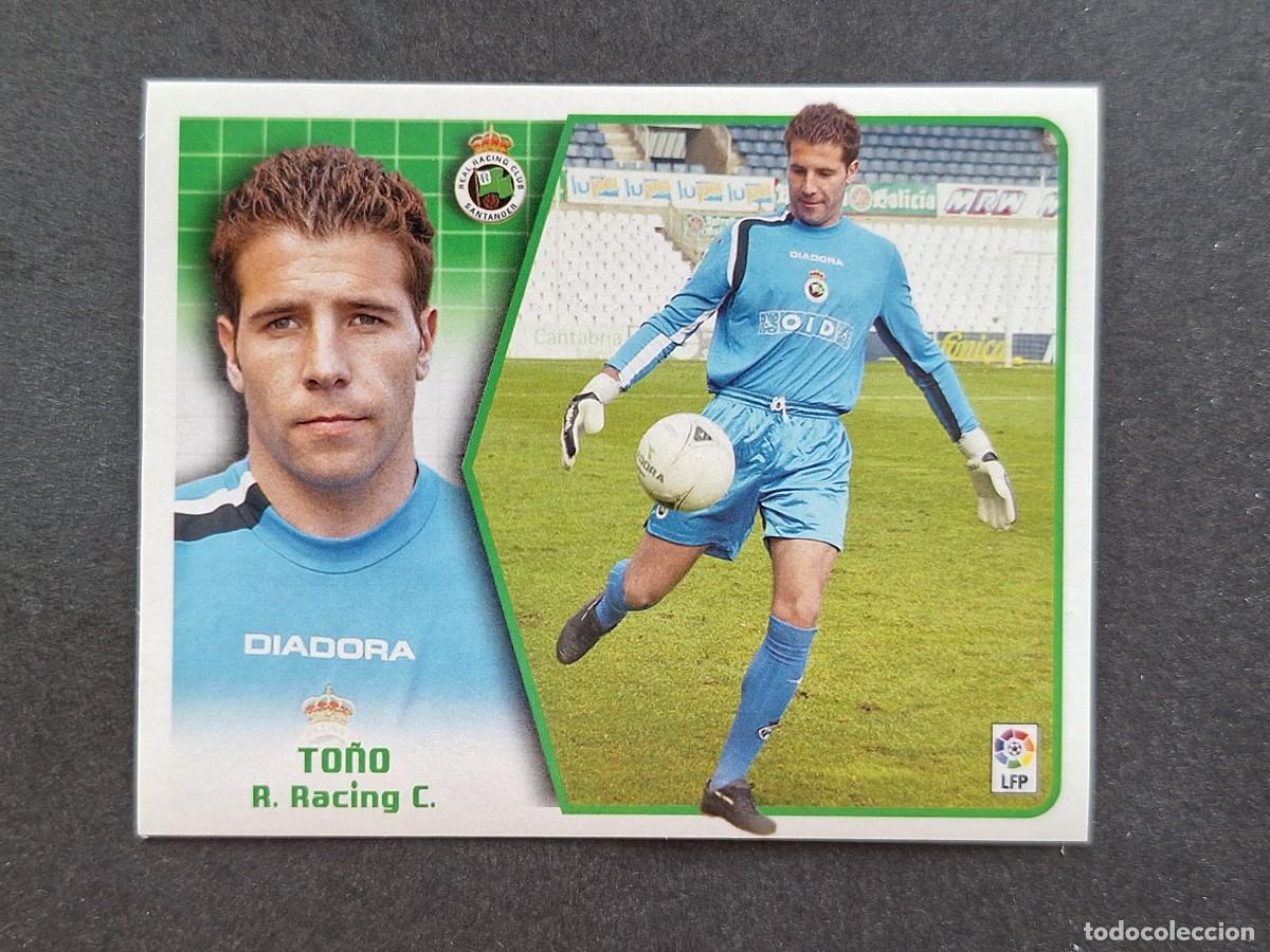 Cartes &agrave; collectionner de Football: L5 TO&Ntilde;O RACING DE SANTANDER LIGA ESTE 2005 2006 05 06 NUNCA PEGADO SIN PEGAR