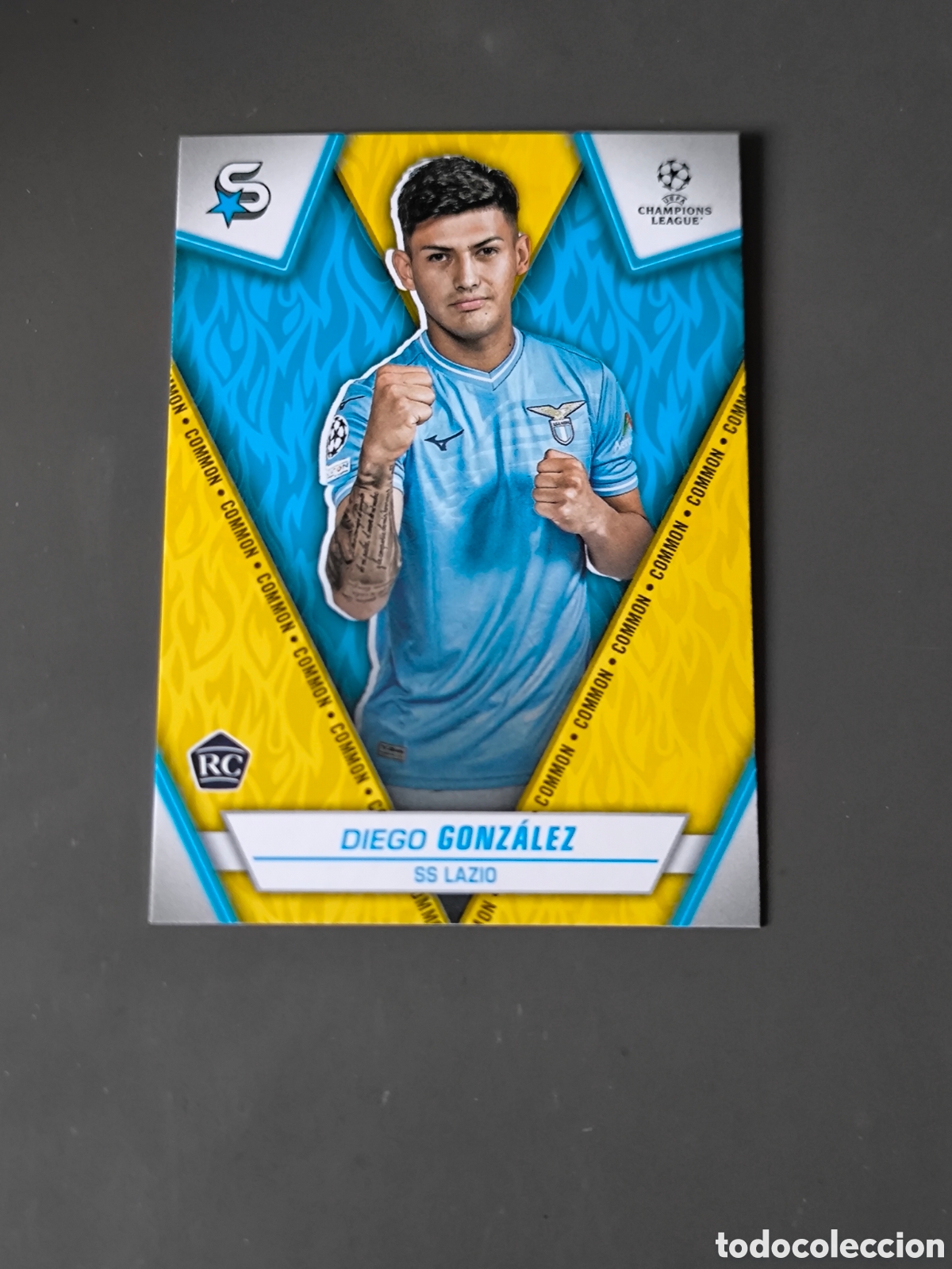 Cartes &agrave; collectionner de Football: DIEGO GONZ&Aacute;LEZ 152 Rookie Common Lazio Superstars 2024 Topps