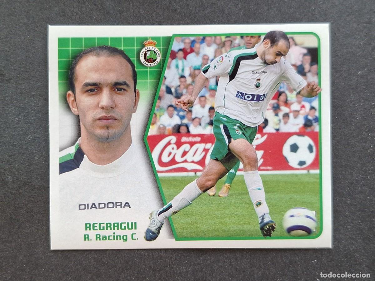 Cartes &agrave; collectionner de Football: L5 REGRAGUI RACING DE SANTANDER LIGA ESTE 2005 2006 05 06 NUNCA PEGADO SIN PEGAR