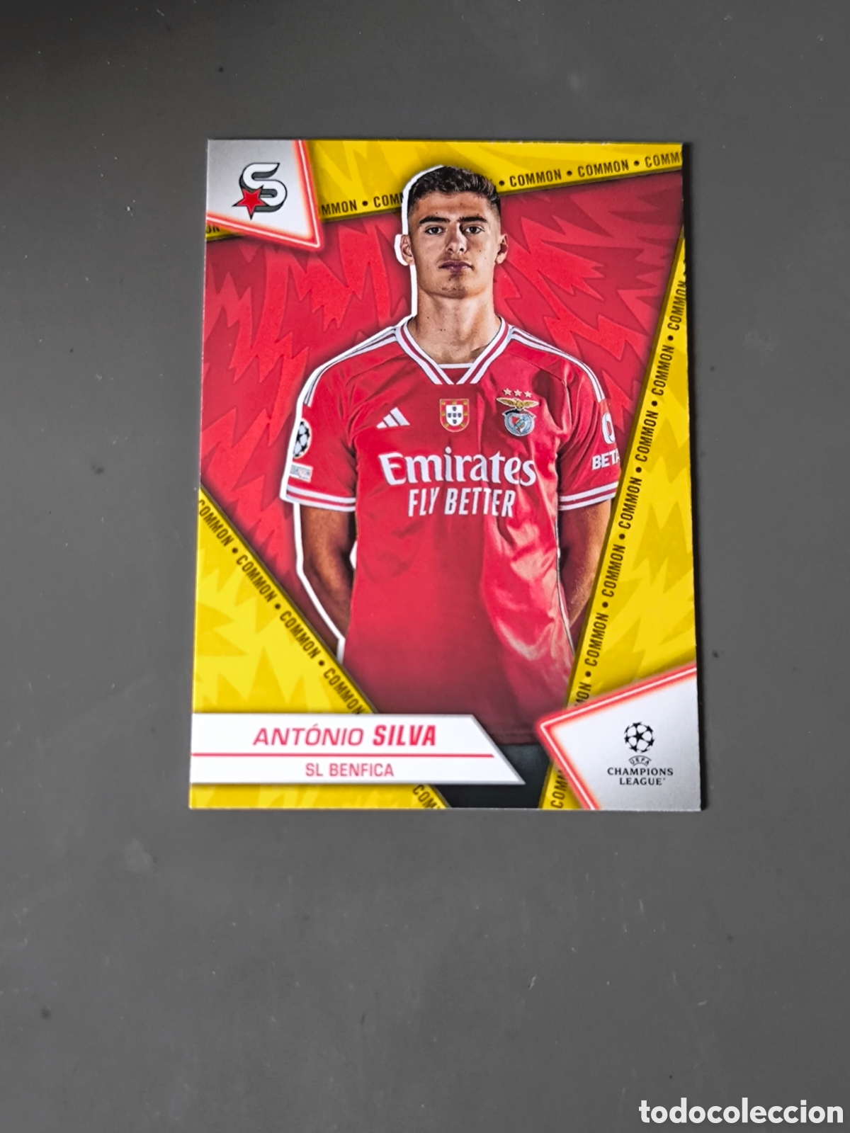 Cartes &agrave; collectionner de Football: ANTONIO SILVA 151 Common Benfica Superstars 2024 Topps