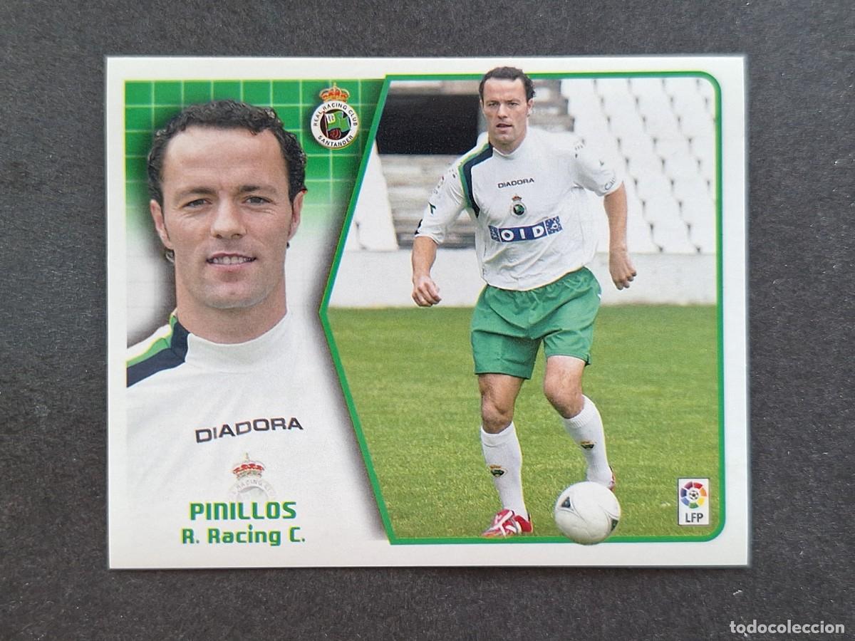 Cartes &agrave; collectionner de Football: L5 PINILLOS RACING DE SANTANDER LIGA ESTE 2005 2006 05 06 NUNCA PEGADO SIN PEGAR