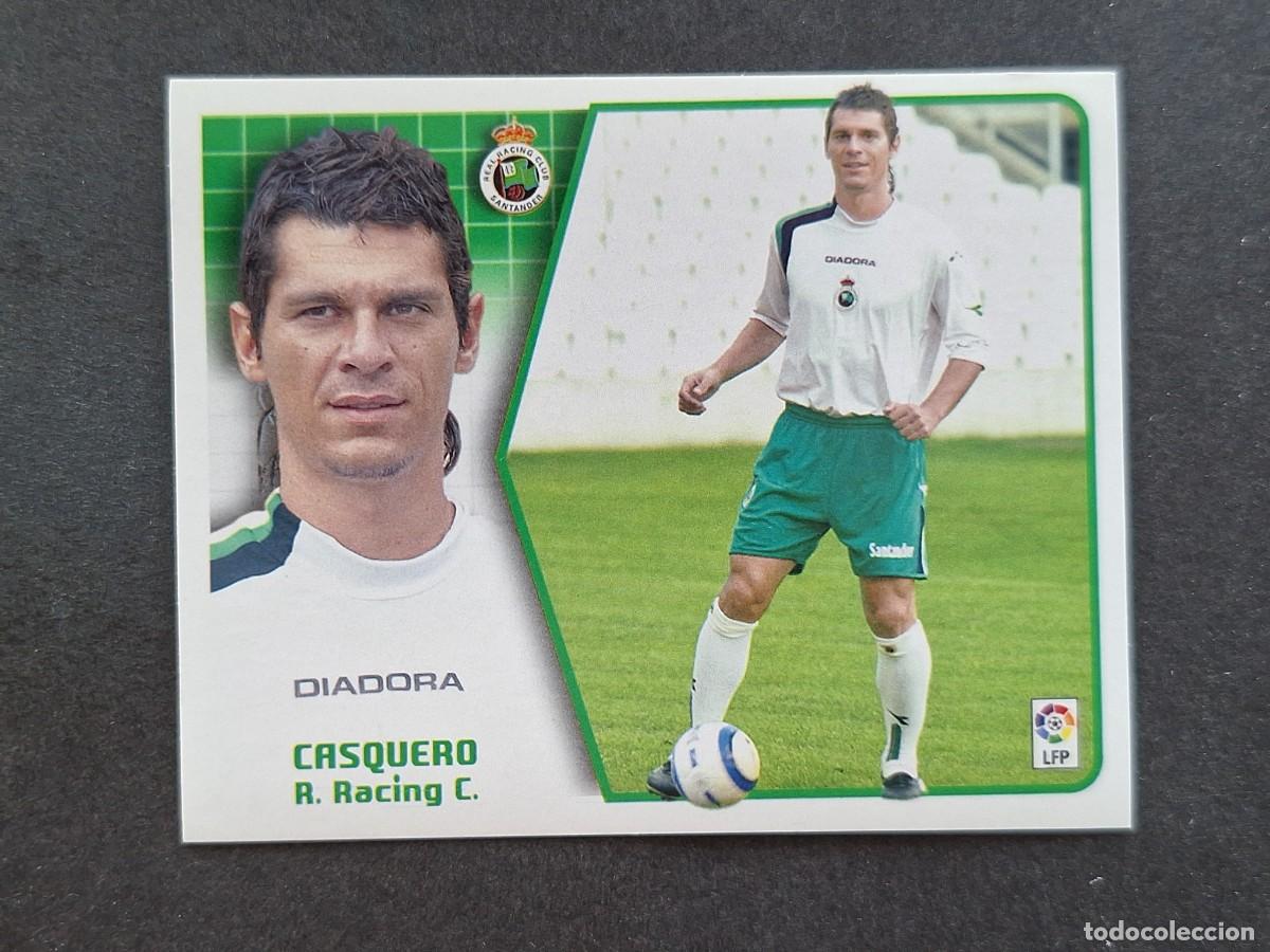 Cartes &agrave; collectionner de Football: L5 CASQUERO RACING DE SANTANDER LIGA ESTE 2005 2006 05 06 NUNCA PEGADO SIN PEGAR