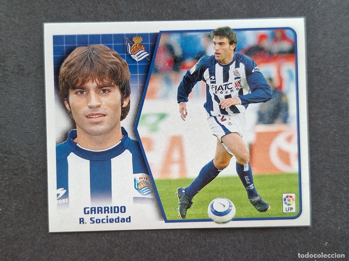 Cromos de f&uacute;tbol: L5 GARRIDO REAL SOCIEDAD LIGA ESTE 2005 2006 05 06 NUNCA PEGADO SIN PEGAR