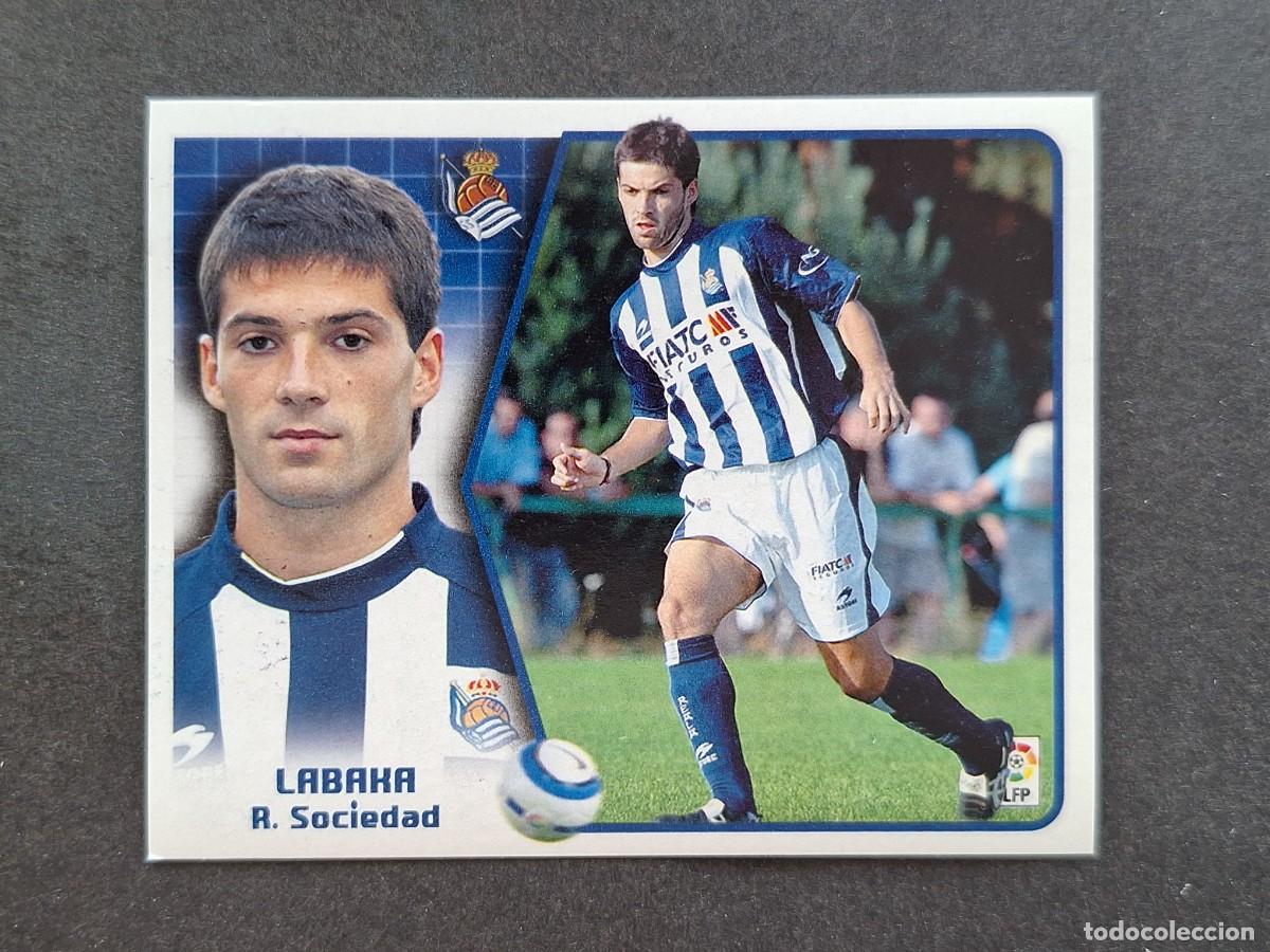 Cromos de f&uacute;tbol: L5 LABAKA REAL SOCIEDAD LIGA ESTE 2005 2006 05 06 NUNCA PEGADO SIN PEGAR