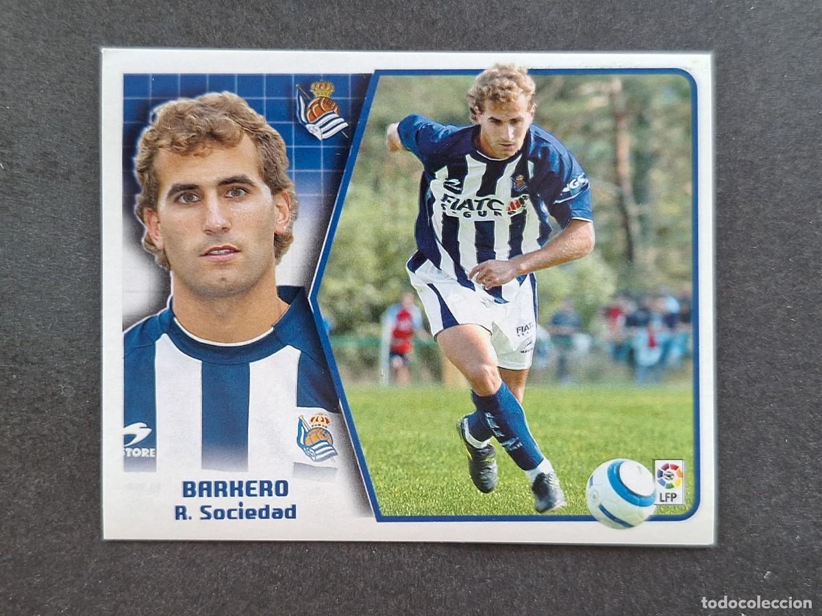 Cromos de f&uacute;tbol: L5 BARKERO REAL SOCIEDAD LIGA ESTE 2005 2006 05 06 NUNCA PEGADO SIN PEGAR