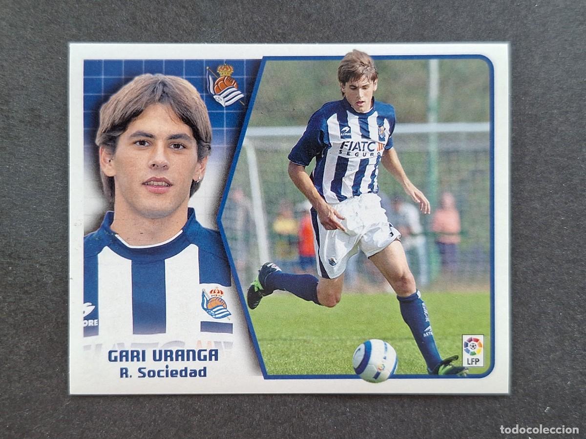 Cromos de f&uacute;tbol: L5 GARI URANGA REAL SOCIEDAD LIGA ESTE 2005 2006 05 06 NUNCA PEGADO SIN PEGAR