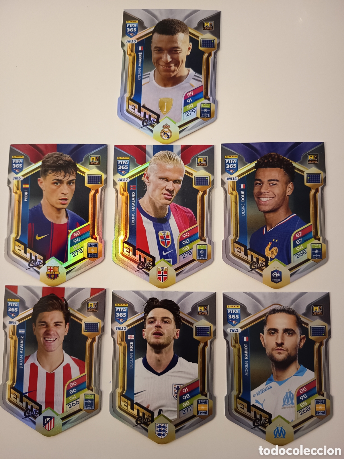 Cromos de f&uacute;tbol: Lote Elite cuts fifa 365