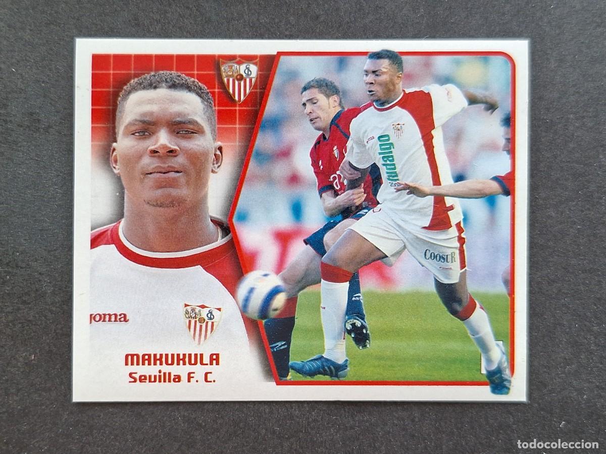 Cromos de f&uacute;tbol: L5 MAKUKULA SEVILLA F. C. LIGA ESTE 2005 2006 05 06 NUNCA PEGADO SIN PEGAR