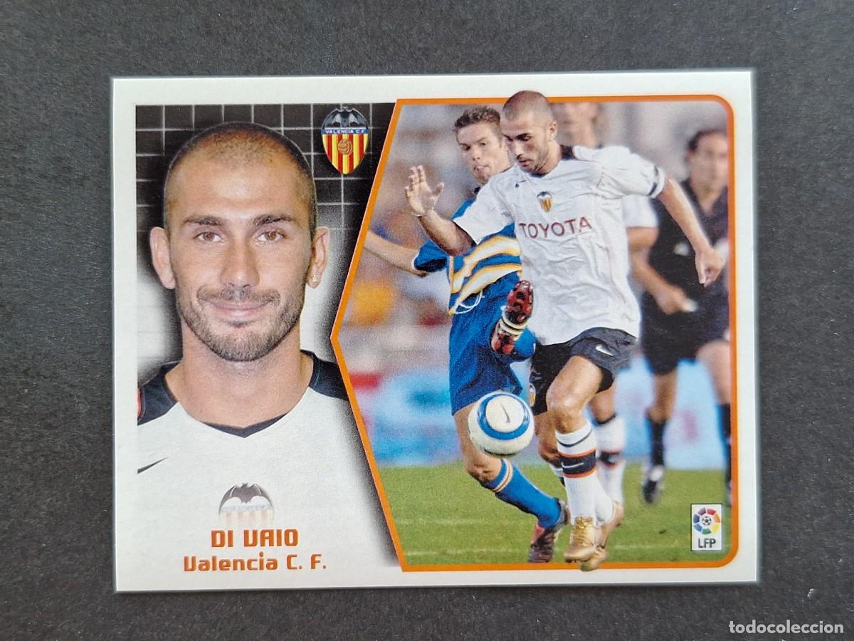 Cromos de f&uacute;tbol: L5 DI VAIO VALENCIA C. F. LIGA ESTE 2005 2006 05 06 NUNCA PEGADO SIN PEGAR