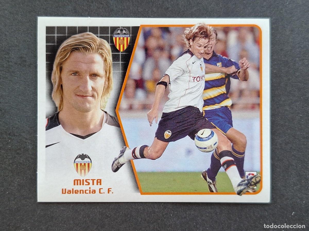 Cromos de f&uacute;tbol: L5 MISTA VALENCIA C. F. LIGA ESTE 2005 2006 05 06 NUNCA PEGADO SIN PEGAR