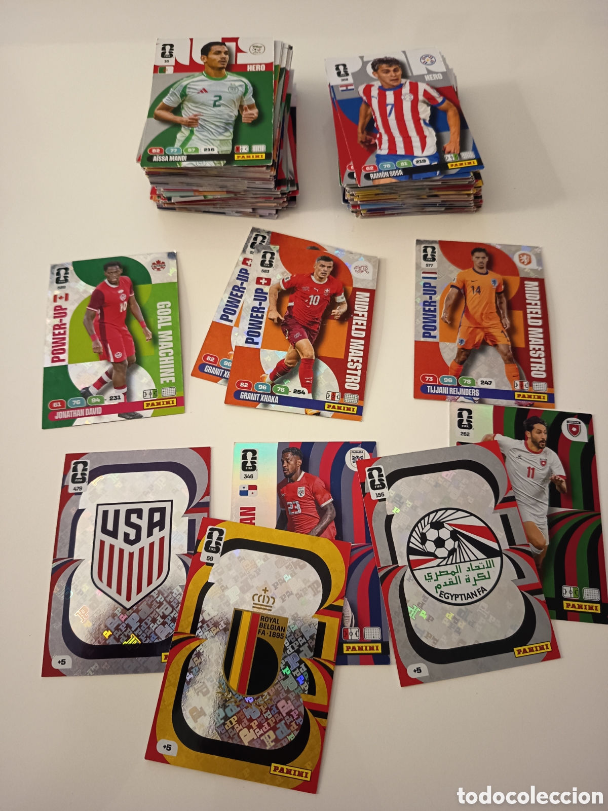 Cromos de f&uacute;tbol: Lote adrelanyn world cup 2026