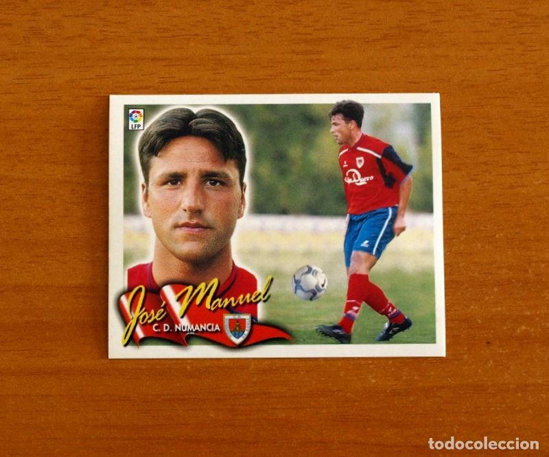 Cromos de f&uacute;tbol: Numancia - Jos&eacute; Manuel - Fichaje n&ordm; 32 - Ediciones Este Liga 2000-2001, 00-01 - Nunca Pegado