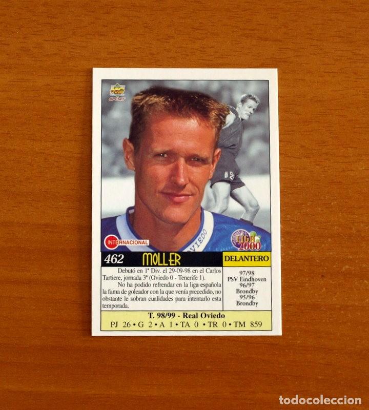 Cromos de f&uacute;tbol: Real Oviedo - N&ordm; 462, Moller - &Uacute;ltima Hora -Las Fichas de la Liga Mundicromo 1999-2000, 99-00
