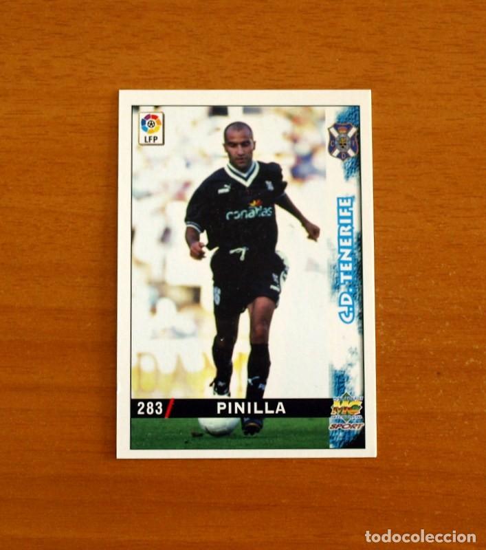 Cromos de f&uacute;tbol: Tenerife - N&ordm; 283 Pinilla - Mundicromo Las Fichas de la Liga 1998-1999-98-99