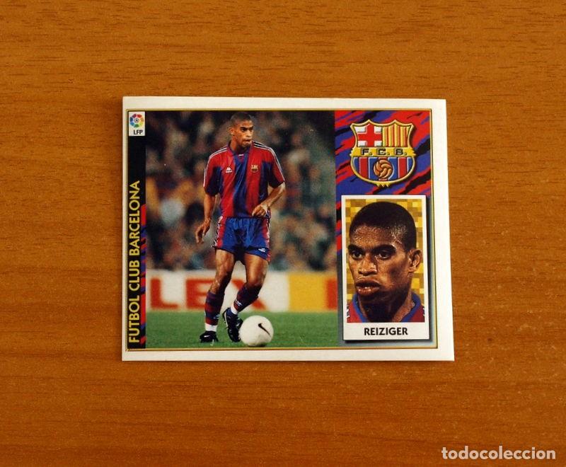 Cromos de f&uacute;tbol: Barcelona - Fichaje n&ordm; 9 - Reiziger - Ediciones Este Liga 1997-1998, 97-98 - Nunca pegado