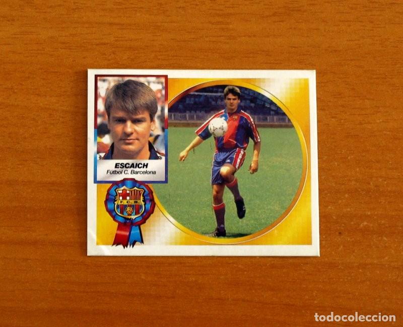 Cromos de f&uacute;tbol: Barcelona - Escaich - Fichaje n&ordm; 19 - Ediciones Este Liga 1994-1995, 94-95 - Nunca pegado