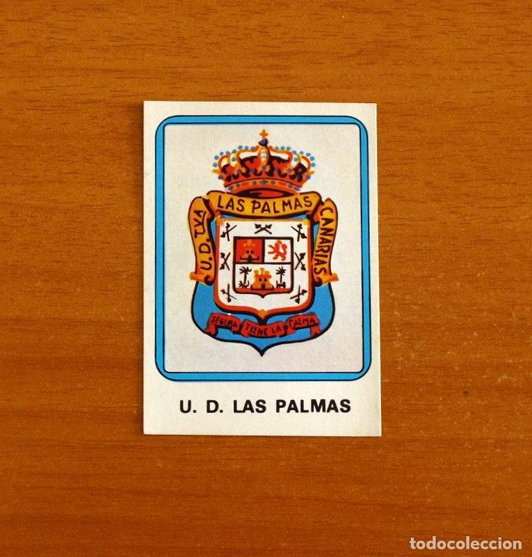 Cromos de f&uacute;tbol: Las Palmas - N&ordm; 131 Escudo - Ediciones Vulcano 1975-1976, 75-76 - Nunca pegado