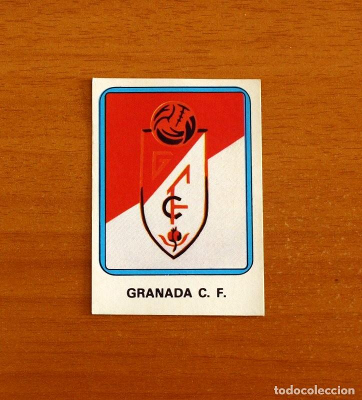 Cromos de f&uacute;tbol: Granada - N&ordm; 103, Escudo - Ediciones Vulcano 1975-1976, 75-76 - Nunca pegado