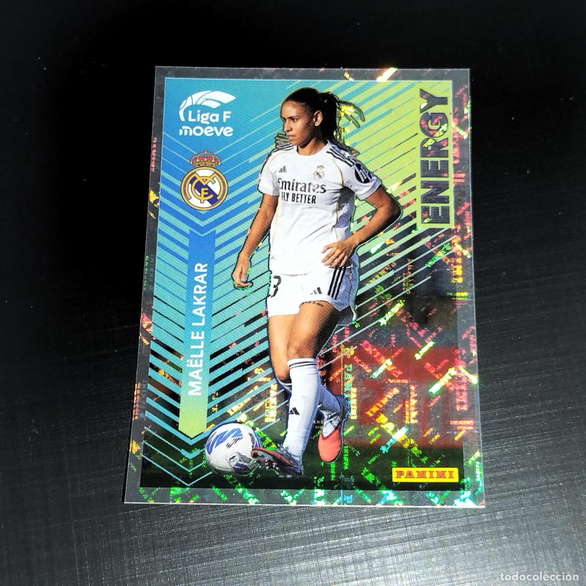 Cromos de f&uacute;tbol: 346 MAELLE LAKRAR ENERGY REAL MADRID CROMOS LIGA F MOEVE FEMENINA PANINI 2025 2026 25 26