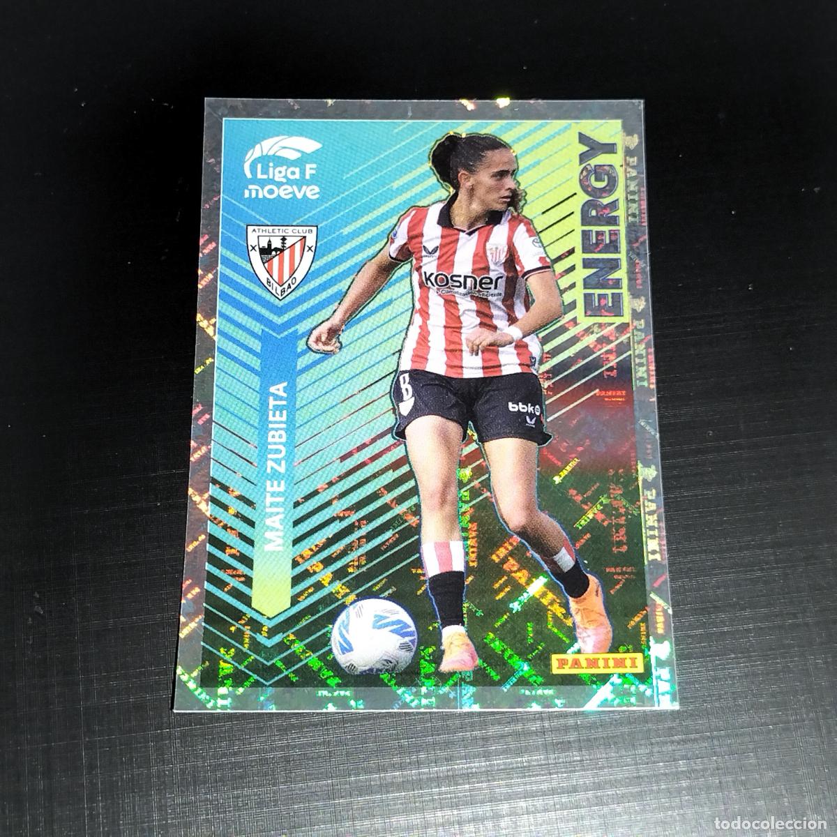 Cromos de f&uacute;tbol: 347 MAITE ZUBIETA ENERGY ATHLETIC BILBAO CROMOS LIGA F MOEVE FEMENINA PANINI 2025 2026 25 26