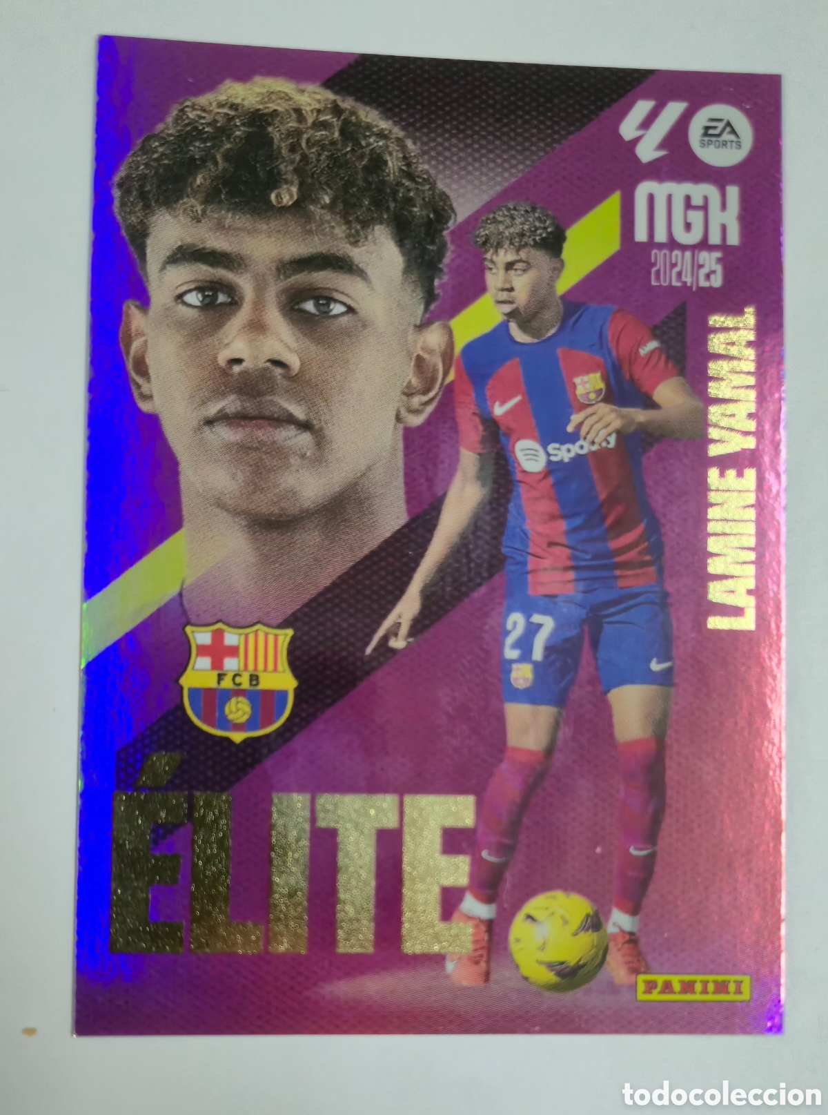 Cromos de f&uacute;tbol: Lamine yamal elite 24 25 megactacks MGK