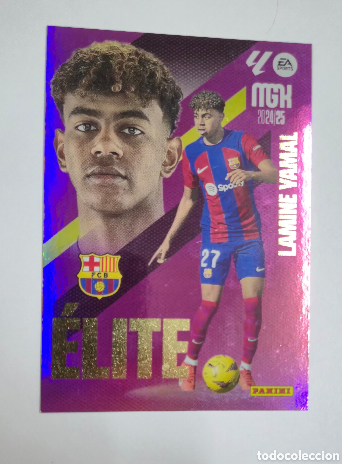 Cromos de f&uacute;tbol: Lamine yamal elite 24 25 megactacks MGK