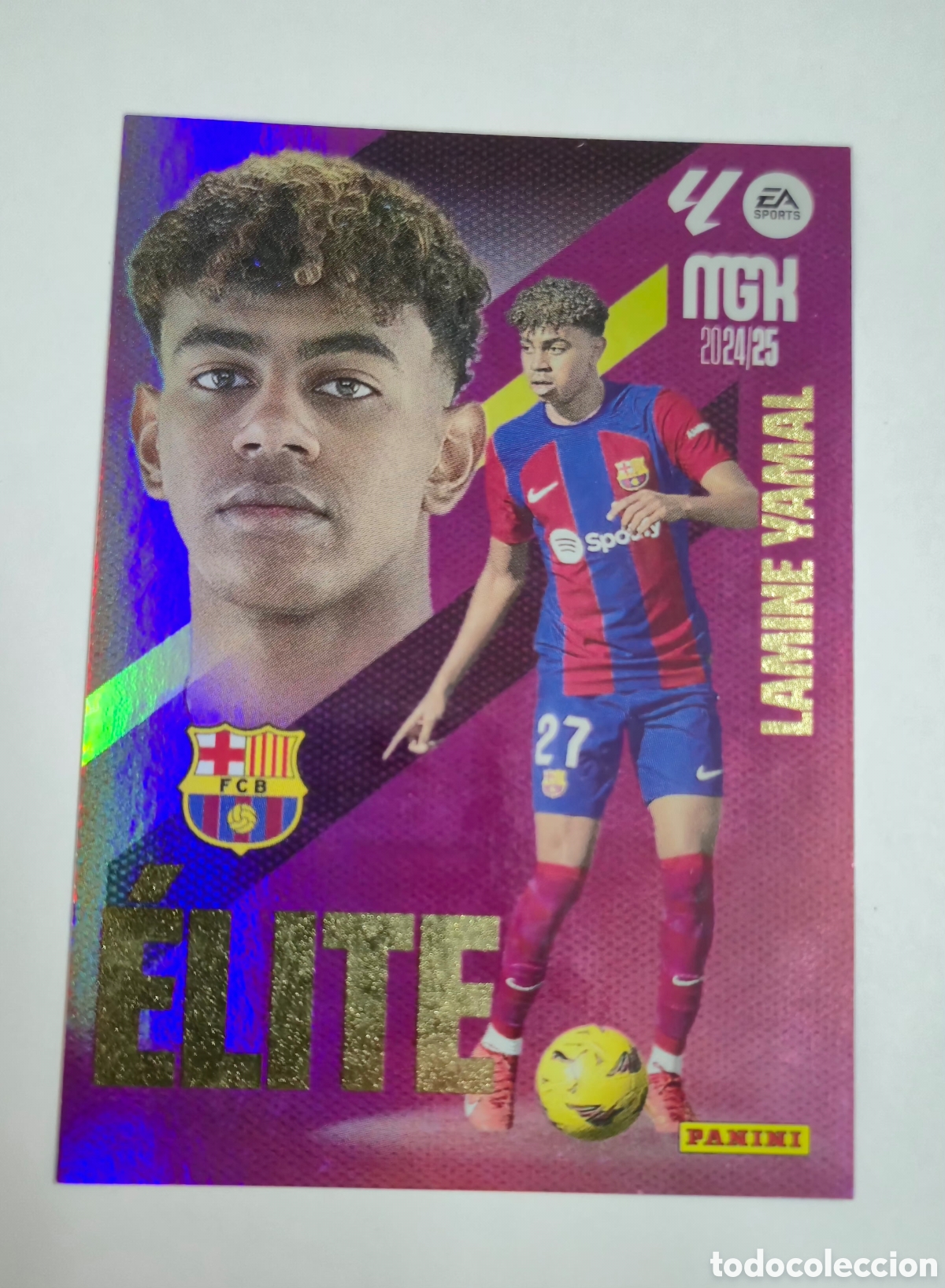 Cromos de f&uacute;tbol: Lamine yamal elite 24 25 megactacks MGK