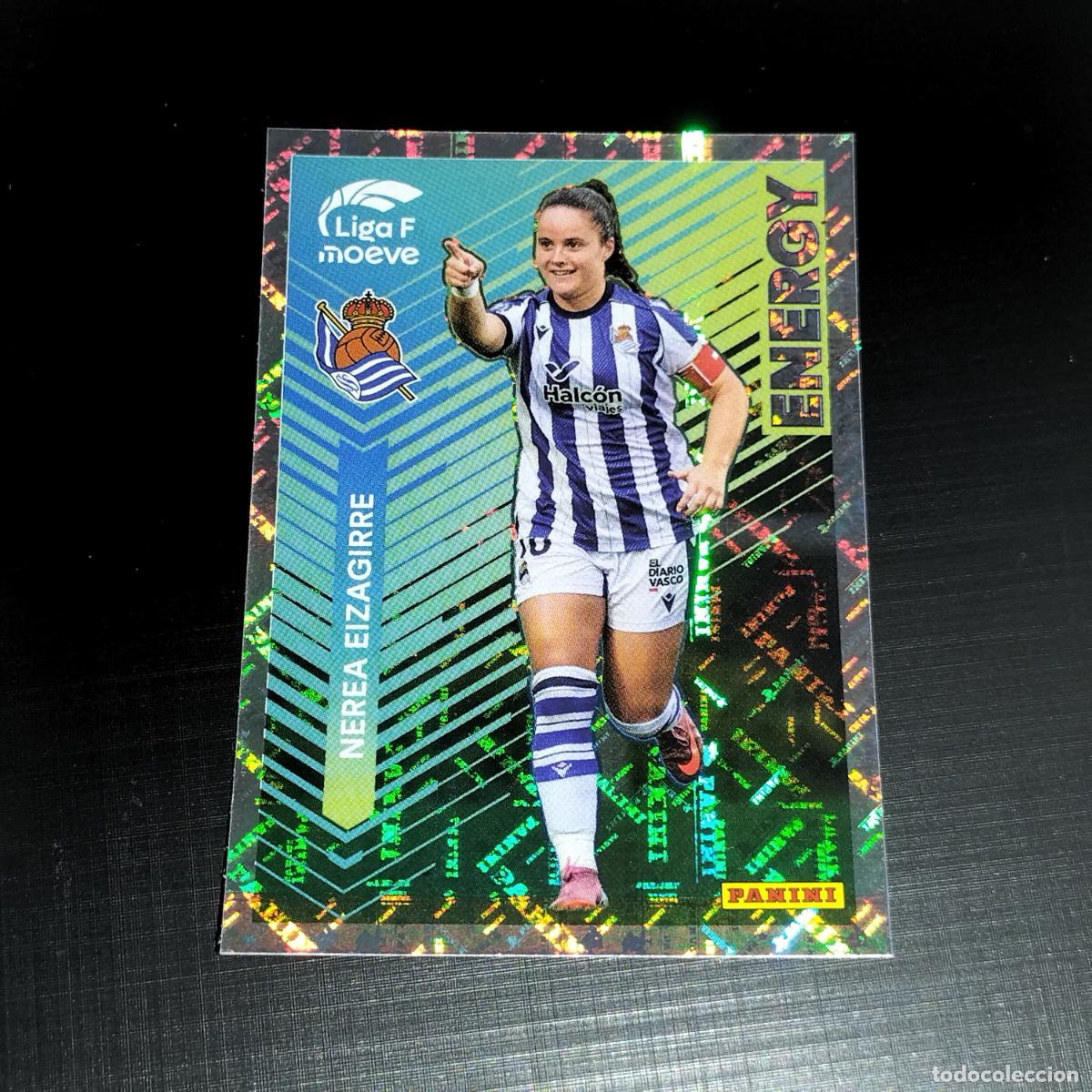 Cromos de f&uacute;tbol: 349 NEREA EIZAGIRRE ENERGY REAL SOCIEDAD CROMOS LIGA F MOEVE FEMENINA PANINI 2025 2026 25 26