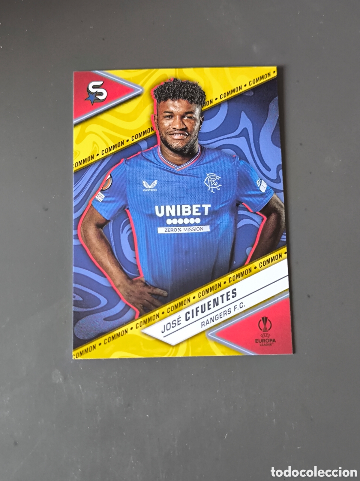 Cromos de f&uacute;tbol: CIFUENTES 127 Common Rangers Superstars 2024 Topps