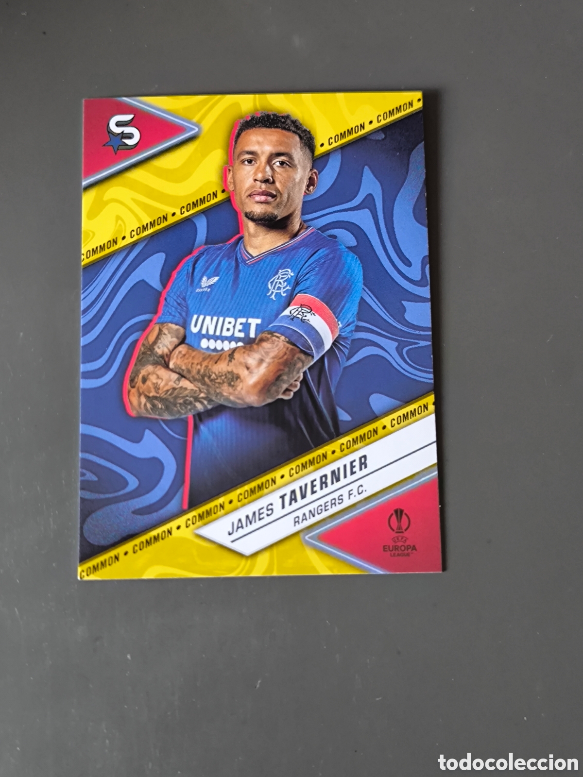 Cromos de f&uacute;tbol: JAMES TAVERNIER 126 Common Rangers Superstars 2024 Topps