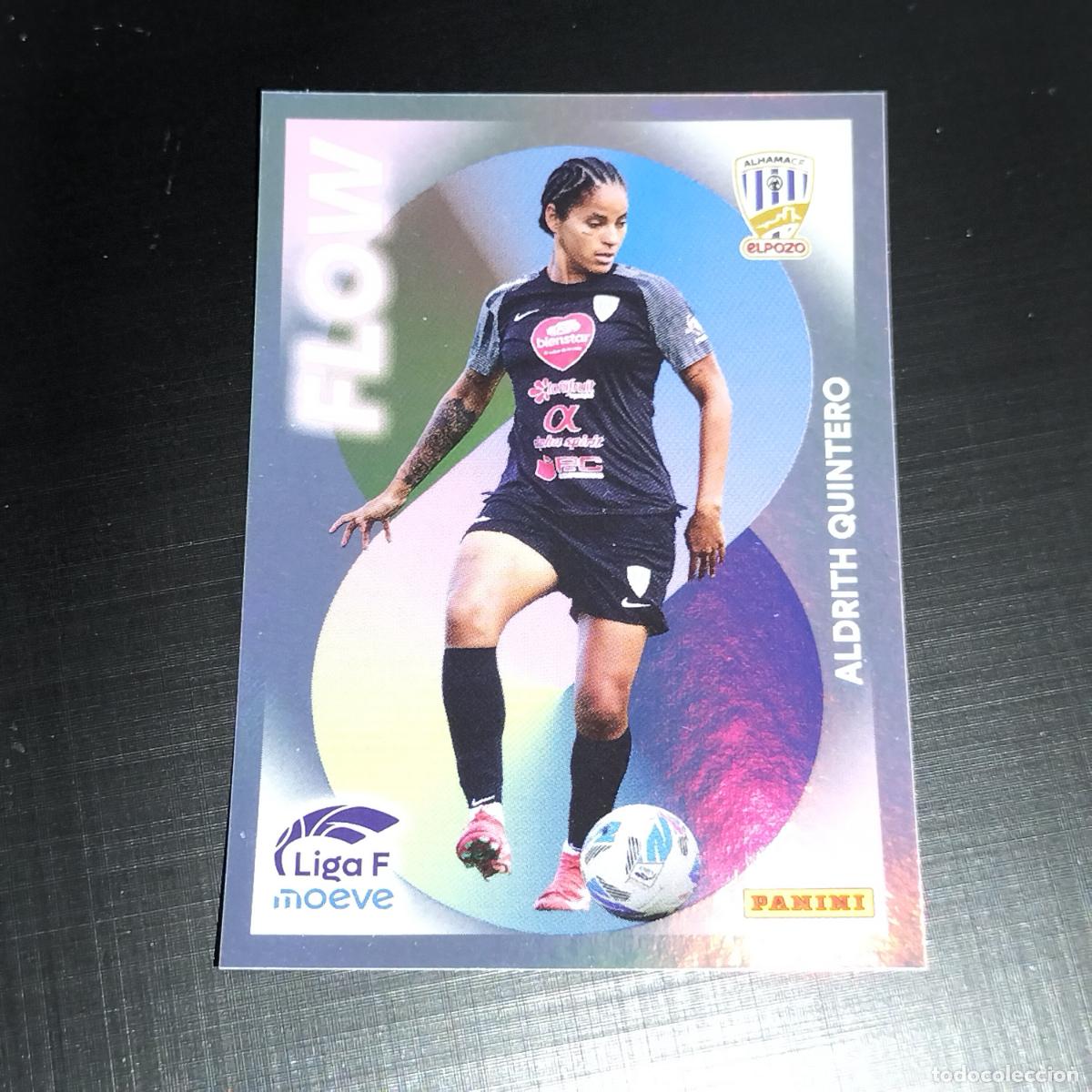 Cromos de f&uacute;tbol: 354 ALDRITH QUINTERO ALHAMA EL POZO FLOW CROMOS LIGA F MOEVE FEMENINA PANINI 2025 2026 25 26