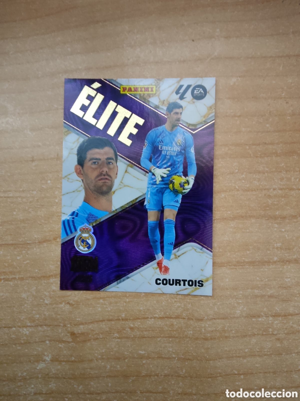Cromos de f&uacute;tbol: 3 COURTOIS ELITE REAL MADRID MEGACRACKS 2025 2026