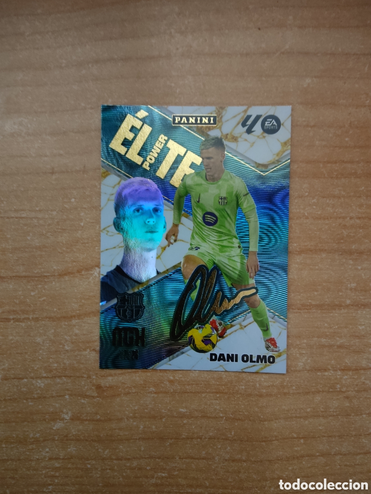 Cromos de f&uacute;tbol: 4 DANI OLMO ELITE POWER BARCELONA MEGACRACKS 2025 2026