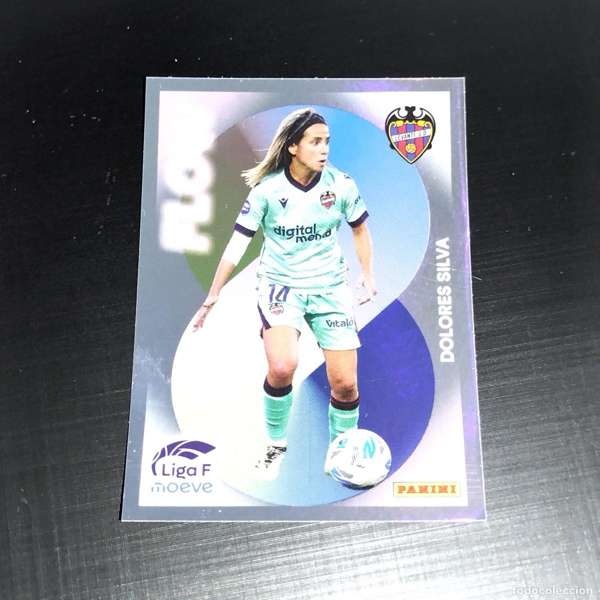 Cromos de f&uacute;tbol: 355 DOLORES SILVA LEVANTE FLOW CROMOS LIGA F MOEVE FEMENINA PANINI 2025 2026 25 26