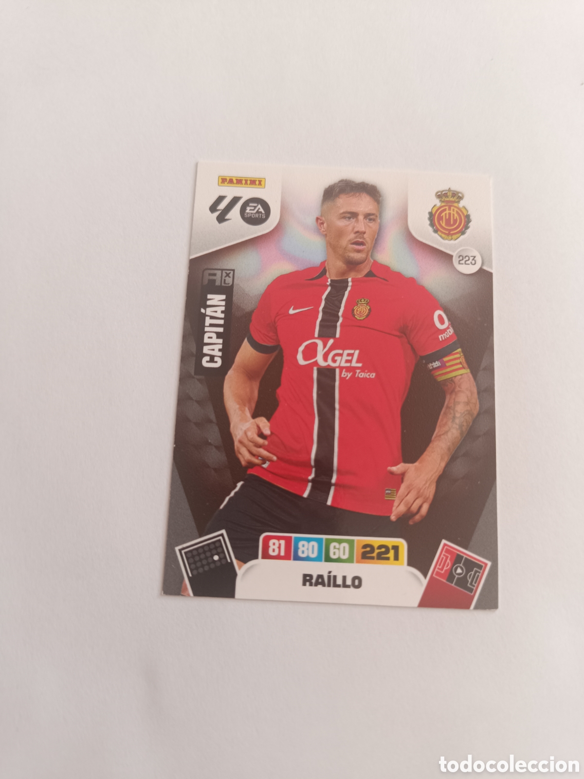Cromos de f&uacute;tbol: Adrenalyn 25-26 mallorca 223 raillo
