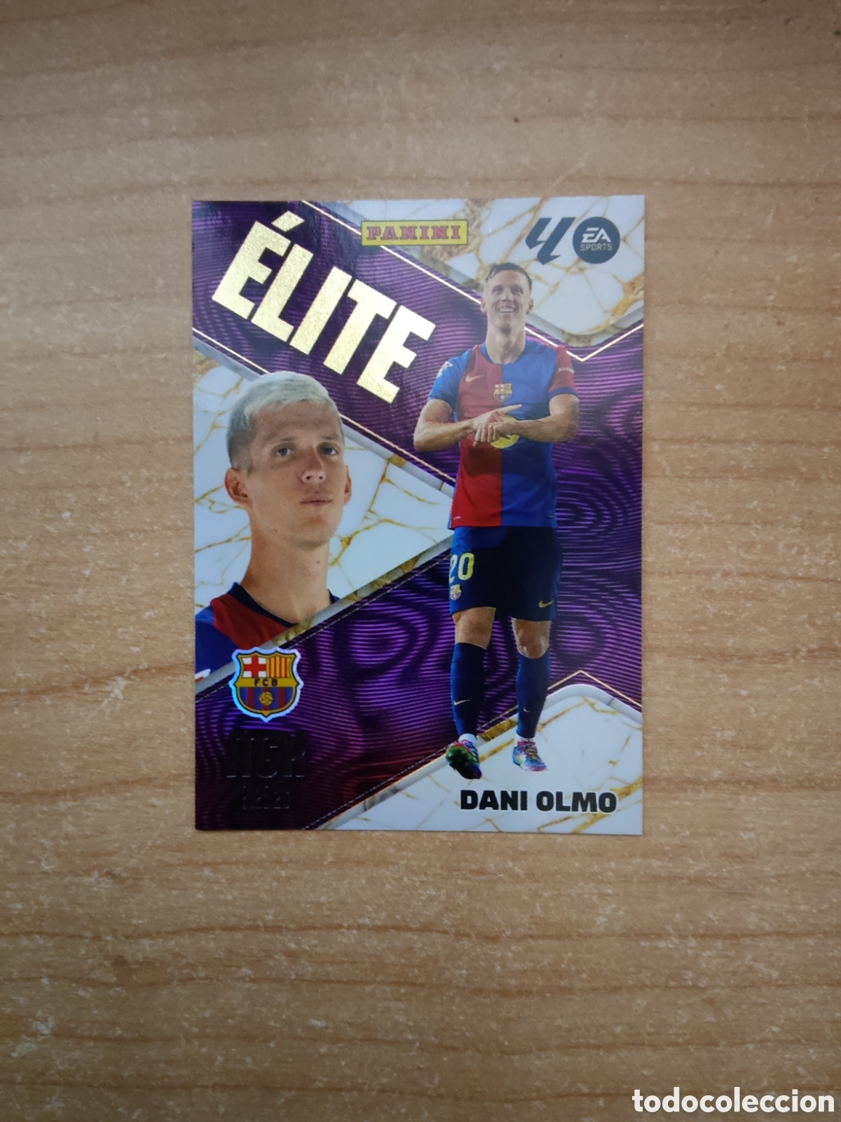 Cromos de f&uacute;tbol: 4 DANI OLMO ELITE BARCELONA MEGACRACKS 2025 2026