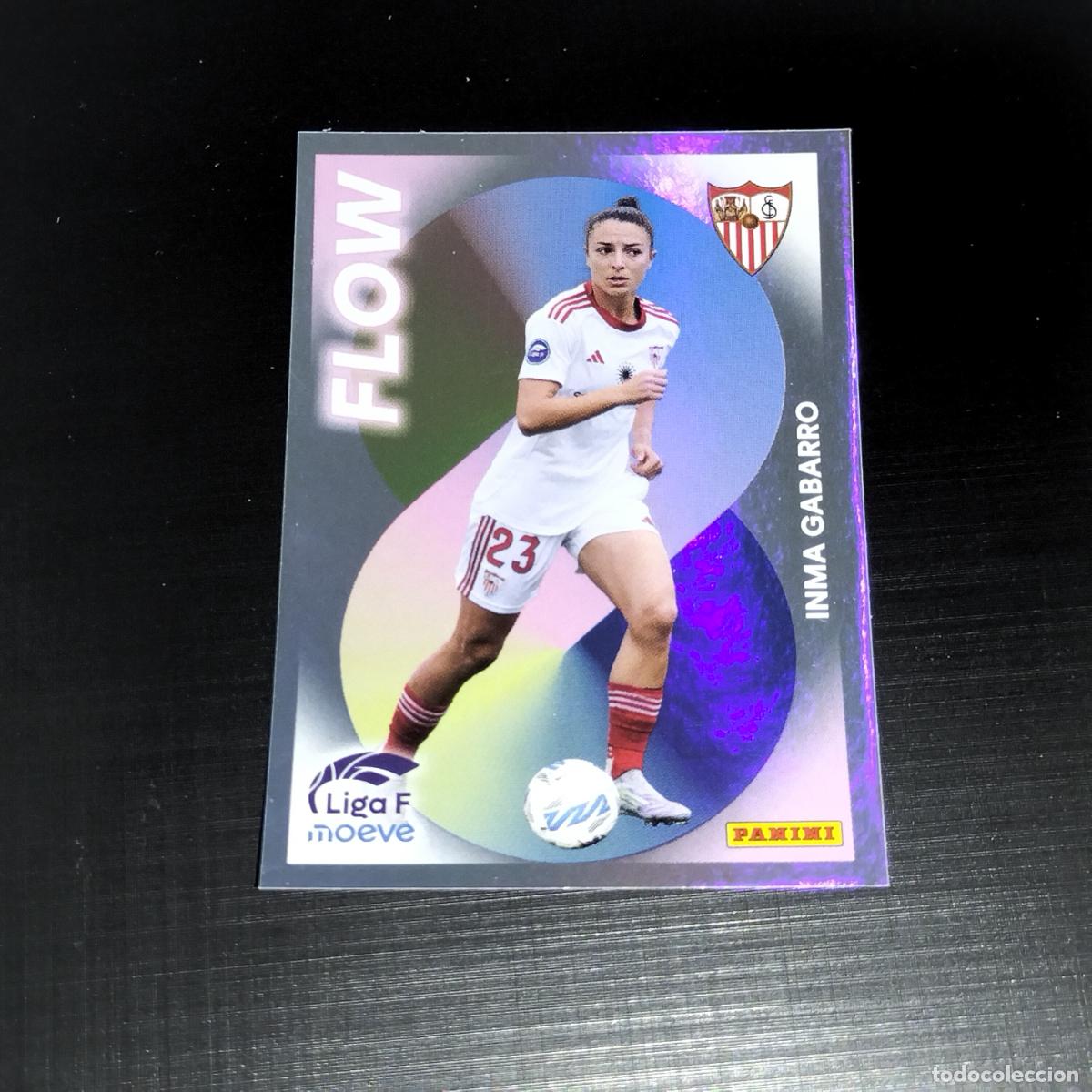 Cromos de f&uacute;tbol: 356 INMA GABARRO SEVILLA FLOW CROMOS LIGA F MOEVE FEMENINA PANINI 2025 2026 25 26