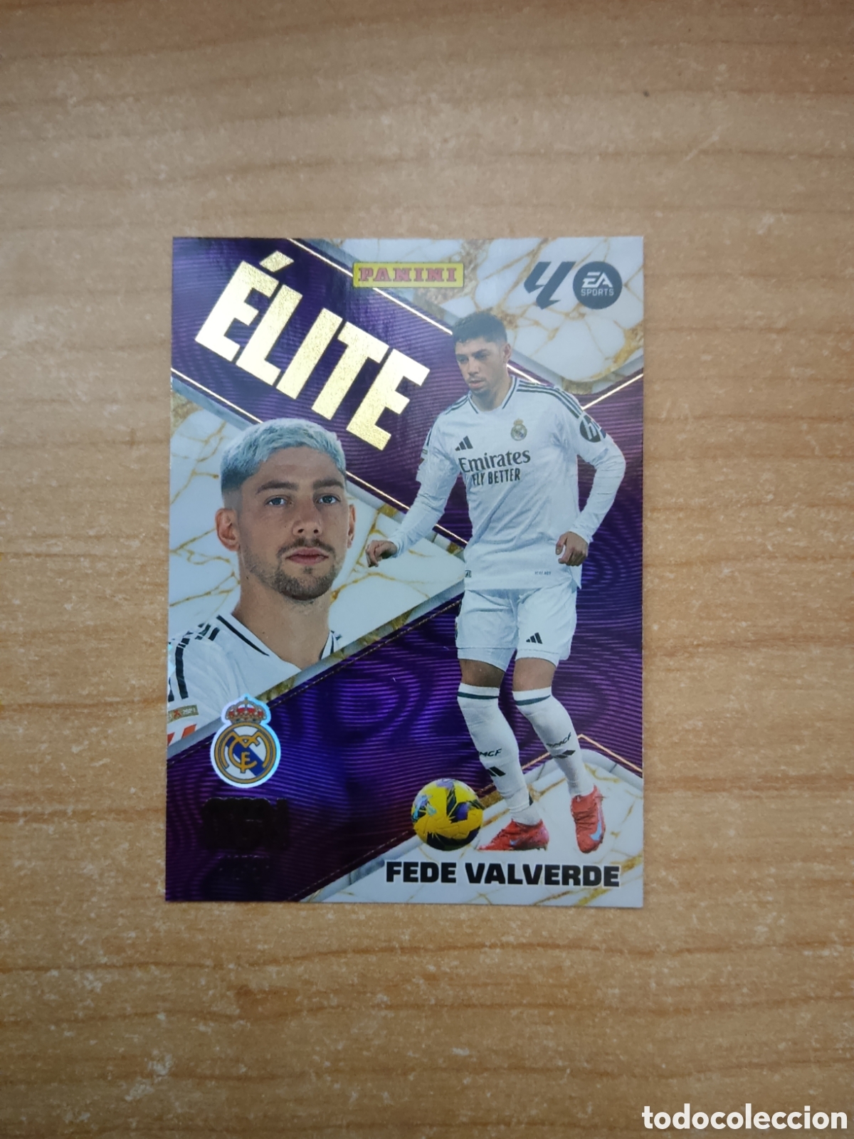 Cromos de f&uacute;tbol: 5 FEDE VALVERDE ELITE REAL MADRID MEGACRACKS 2025 2026