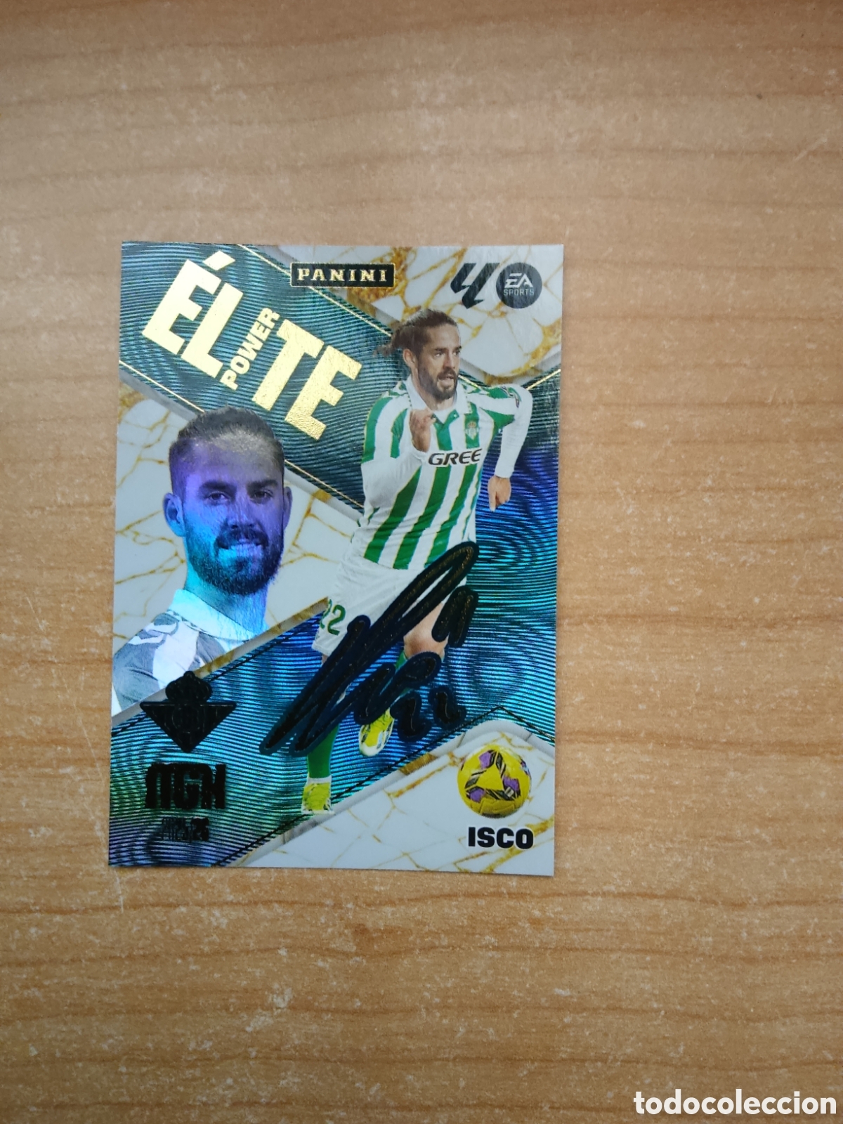 Cromos de f&uacute;tbol: 7 ISCO ELITE POWER REAL BETIS MEGACRACKS 2025 2026