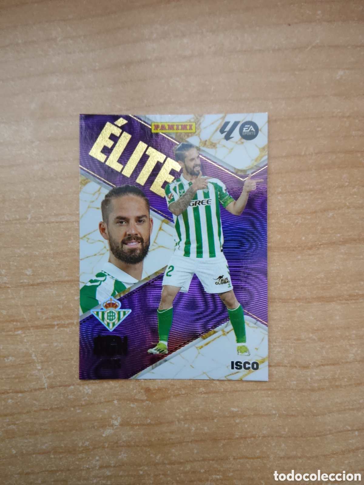 Cromos de f&uacute;tbol: 7 ISCO ELITE REAL BETIS MEGACRACKS 2025 2026
