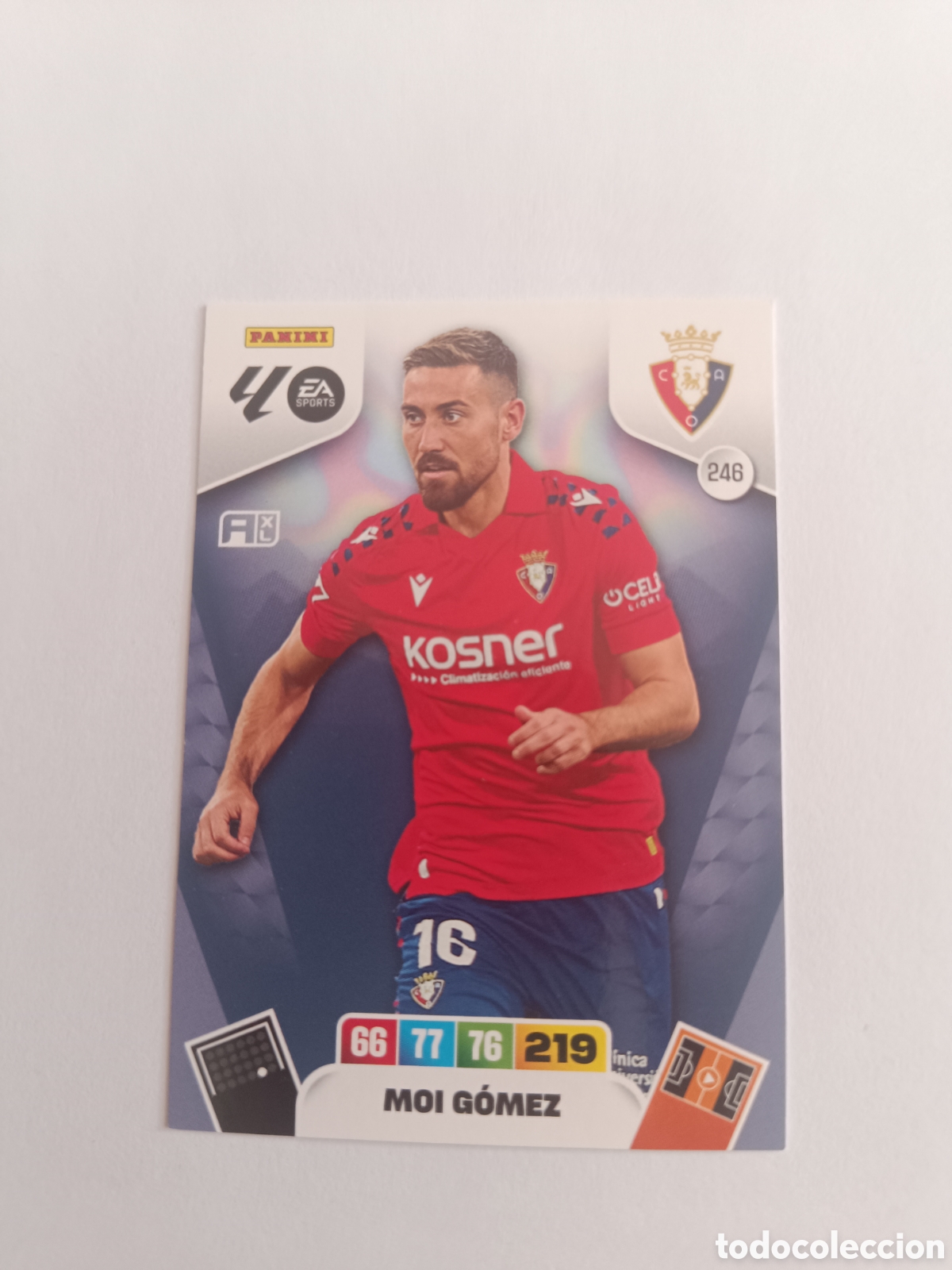 Cromos de f&uacute;tbol: Adrenalyn 25-26 Osasuna 246 moi gomez