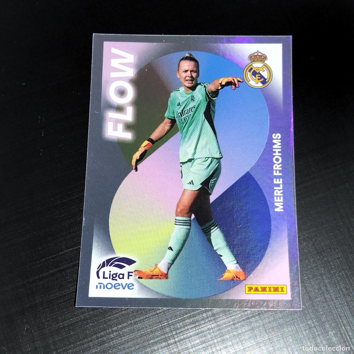 Cromos de f&uacute;tbol: 359 MERLE FROHMS REAL MADRID FLOW CROMOS LIGA F MOEVE FEMENINA PANINI 2025 2026 25 26