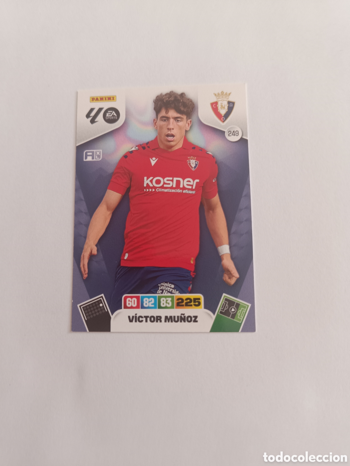 Cromos de f&uacute;tbol: Adrenalyn 25-26 Osasuna 249 V&iacute;ctor mu&ntilde;oz