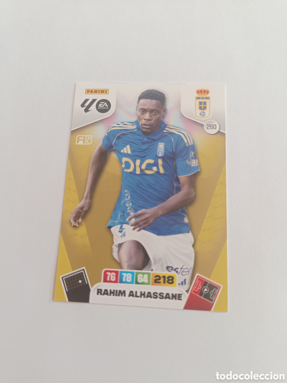 Figurine di Calcio: Adrenalyn 25-26 Oviedo 260 rahim alhassane