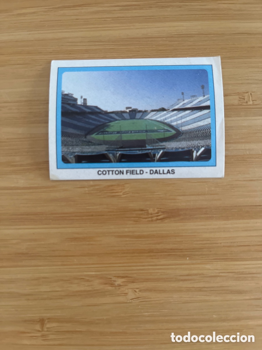 Figurine di Calcio: COTTON FIELD DALLAS 3 USA 1994 ESTADIO MUNDIAL WORLD CUP CROMO FUTBOL 94 NUEVO SIN PEGAR