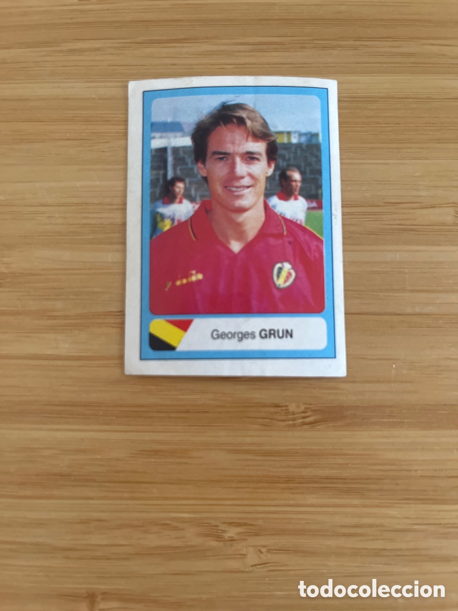 Figurine di Calcio: GEORGES GRUN 54 BELGICA USA 1994 ESTADIO MUNDIAL WORLD CUP FUTBOL 94 CROMO NUEVO SIN PEGAR