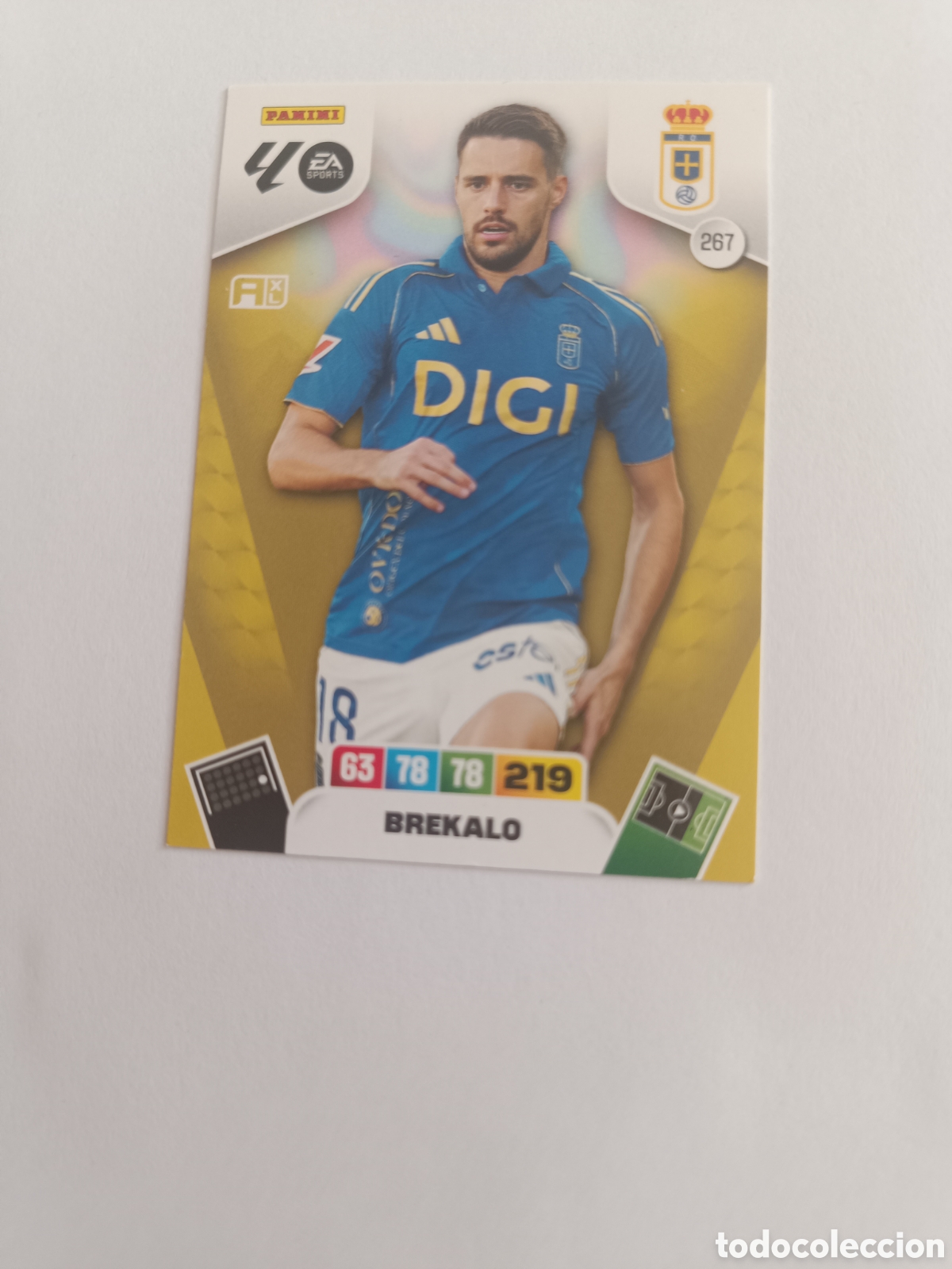 Figurine di Calcio: Adrenalyn 25-26 Oviedo 267 brekalo